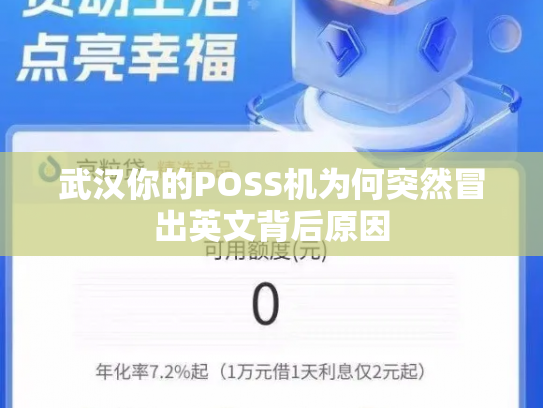 武汉你的POSS机为何突然冒出英文背后原因