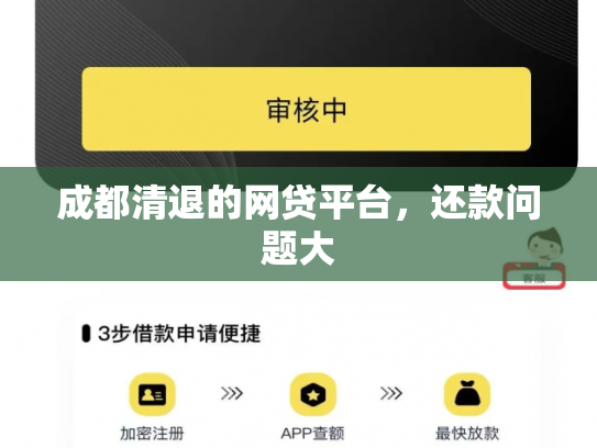 成都清退的网贷平台，还款问题大