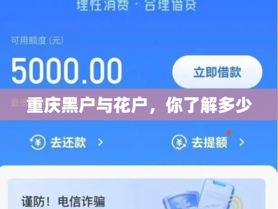 重庆黑户与花户，你了解多少