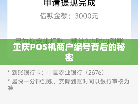 详细阅读:重庆POS机商户编号背后的秘密 重庆POS机商户编号背后的秘密