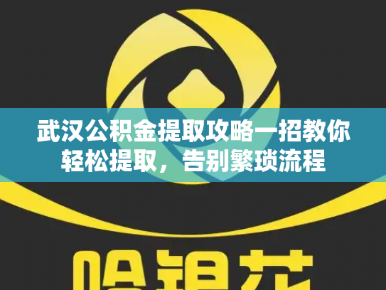武汉公积金提取攻略一招教你轻松提取，告别繁琐流程