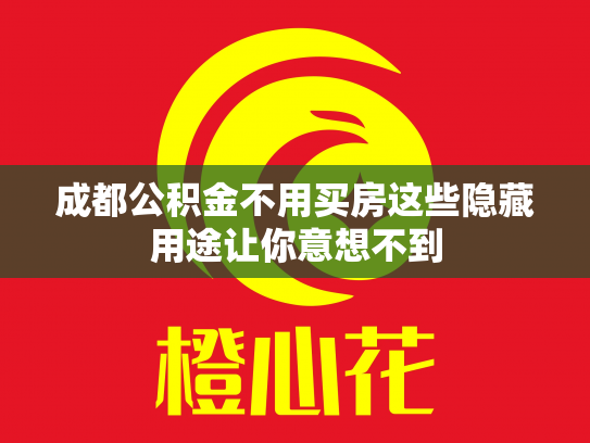 成都公积金不用买房这些隐藏用途让你意想不到
