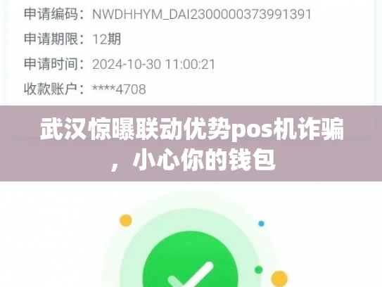 武汉惊曝联动优势pos机诈骗，小心你的钱包