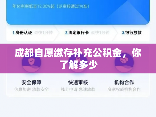 成都自愿缴存补充公积金，你了解多少