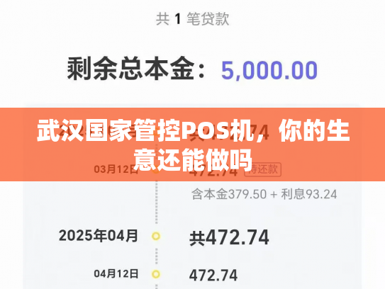 武汉国家管控POS机，你的生意还能做吗