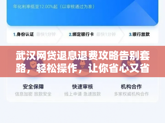 武汉网贷退息退费攻略告别套路，轻松操作，让你省心又省力