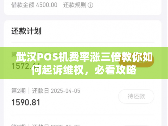 详细阅读:武汉POS机费率涨三倍教你如何起诉维权,必看攻略 武汉POS机费率涨三倍教你如何起诉维权,必看攻略