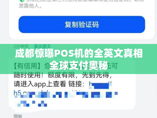 成都惊曝POS机的全英文真相全球支付奥秘