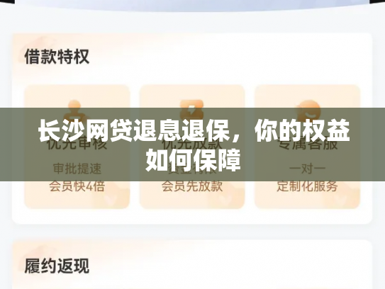 长沙网贷退息退保，你的权益如何保障