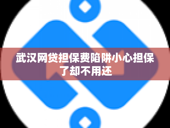 武汉网贷担保费陷阱小心担保了却不用还