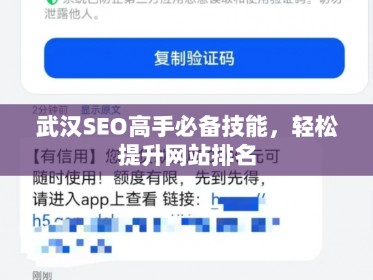 武汉SEO高手必备技能，轻松提升网站排名