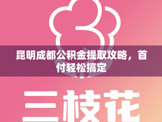 昆明成都公积金提取攻略，首付轻松搞定