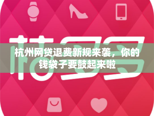 杭州网贷退费新规来袭，你的钱袋子要鼓起来啦