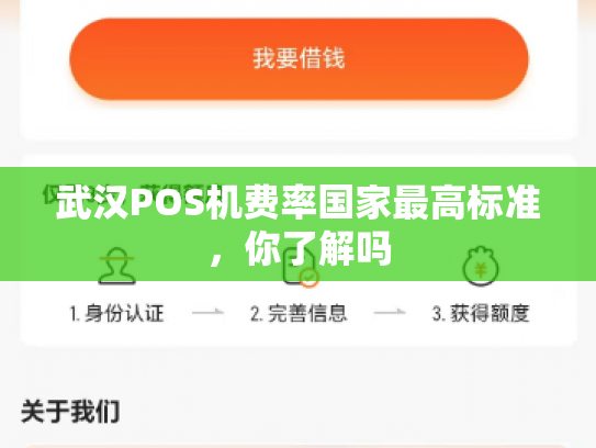 武汉POS机费率国家最高标准，你了解吗