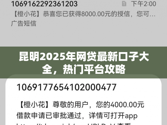 昆明2025年网贷最新口子大全，热门平台攻略