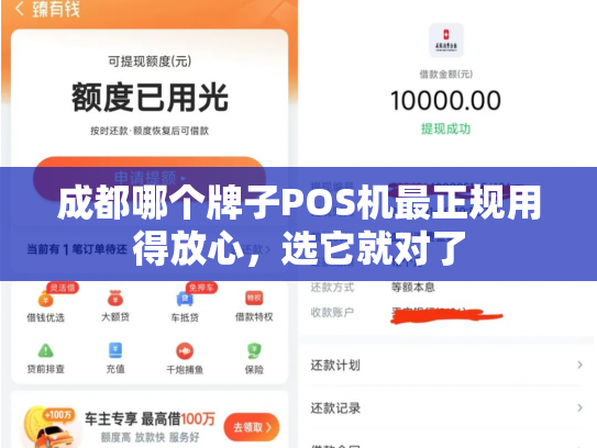 成都哪个牌子POS机最正规用得放心，选它就对了