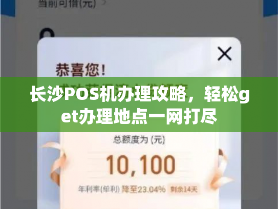 长沙POS机办理攻略，轻松get办理地点一网打尽
