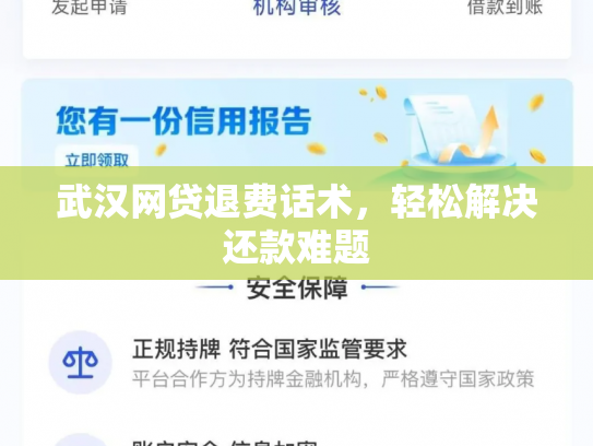 武汉网贷退费话术，轻松解决还款难题