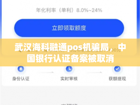 武汉海科融通pos机骗局，中国银行认证备案被取消