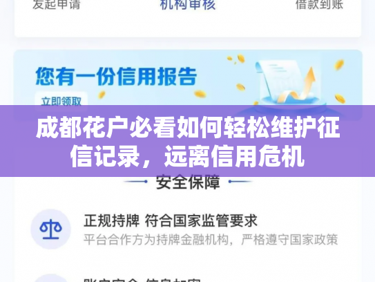 成都花户必看如何轻松维护征信记录，远离信用危机