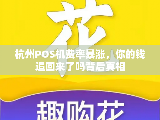 杭州POS机费率暴涨，你的钱追回来了吗背后真相
