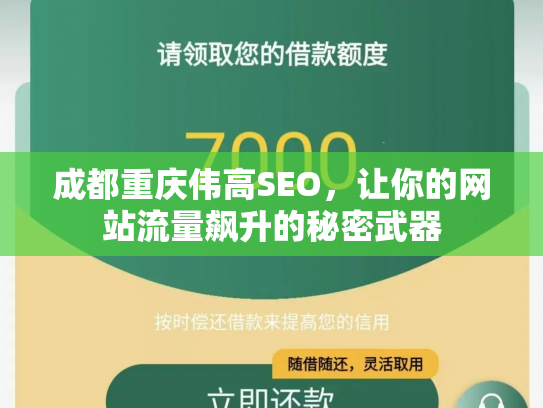 成都重庆伟高SEO，让你的网站流量飙升的秘密武器