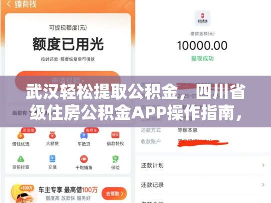 武汉轻松提取公积金，四川省级住房公积金APP操作指南，让你轻松办理