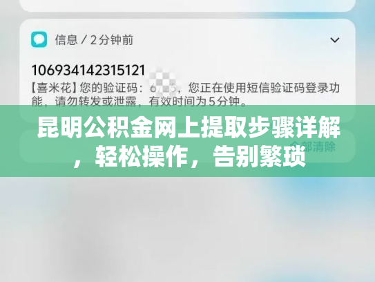 昆明公积金网上提取步骤详解，轻松操作，告别繁琐