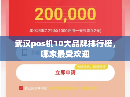 武汉pos机10大品牌排行榜，哪家最受欢迎
