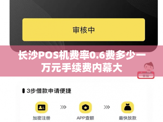 长沙POS机费率0.6费多少一万元手续费内幕大