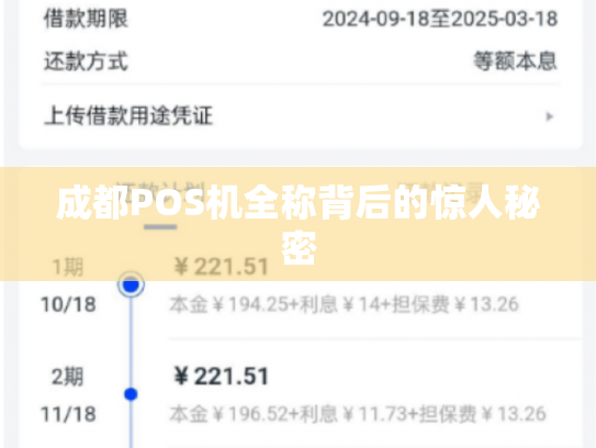 成都POS机全称背后的惊人秘密