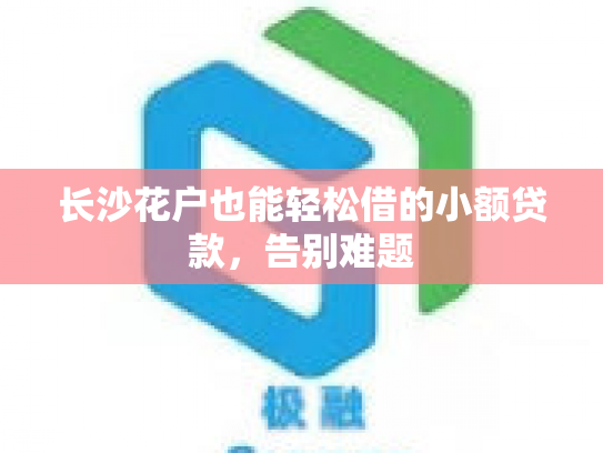 长沙花户也能轻松借的小额贷款，告别难题