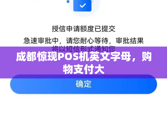 成都惊现POS机英文字母，购物支付大