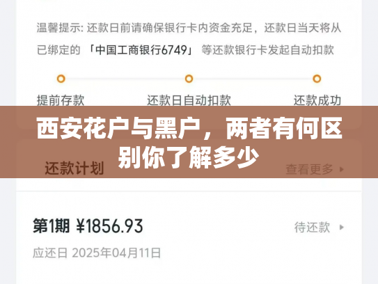 西安花户与黑户，两者有何区别你了解多少