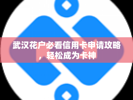 武汉花户必看信用卡申请攻略，轻松成为卡神