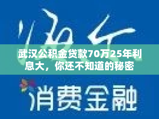 武汉公积金贷款70万25年利息大，你还不知道的秘密