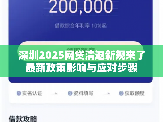深圳2025网贷清退新规来了最新政策影响与应对步骤