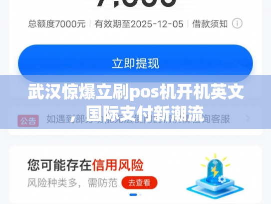 武汉惊爆立刷pos机开机英文，国际支付新潮流