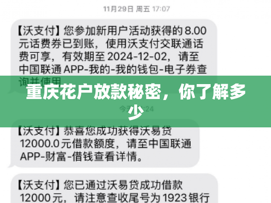 重庆花户放款秘密，你了解多少