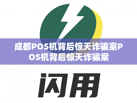 成都POS机背后惊天诈骗案POS机背后惊天诈骗案