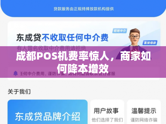 成都POS机费率惊人，商家如何降本增效