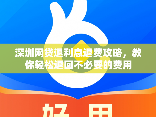 深圳网贷退利息退费攻略，教你轻松退回不必要的费用
