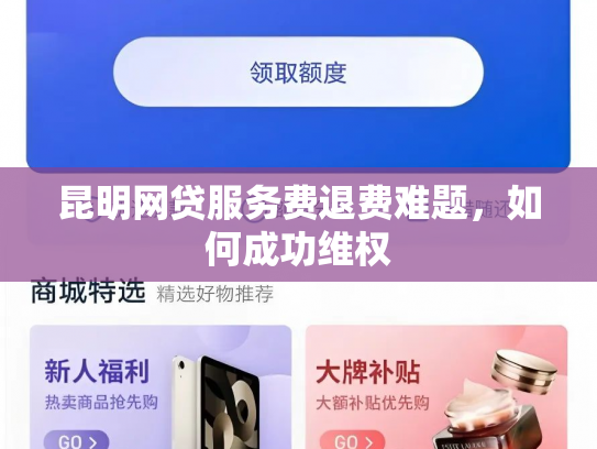 昆明网贷服务费退费难题，如何成功维权