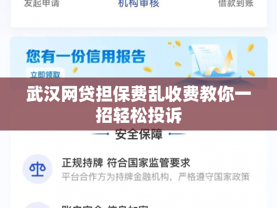 武汉网贷担保费乱收费教你一招轻松投诉