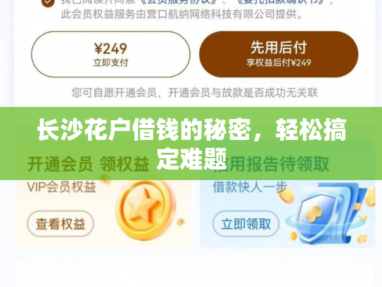 长沙花户借钱的秘密，轻松搞定难题