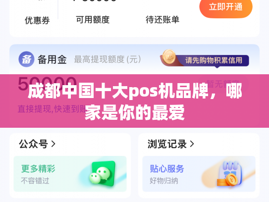 成都中国十大pos机品牌，哪家是你的最爱