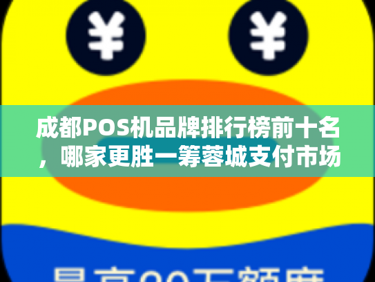 成都POS机品牌排行榜前十名，哪家更胜一筹蓉城支付市场风云